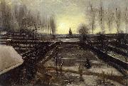 Vincent Van Gogh The Garden of the Rectory at Nuenen china oil painting artist